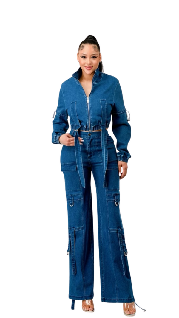 OTR Denim Set (Dark Denim)