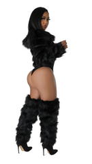 Boss Babe Fur Jacket Set